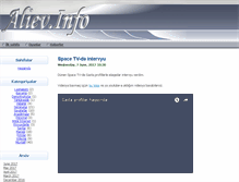 Tablet Screenshot of aliev.info